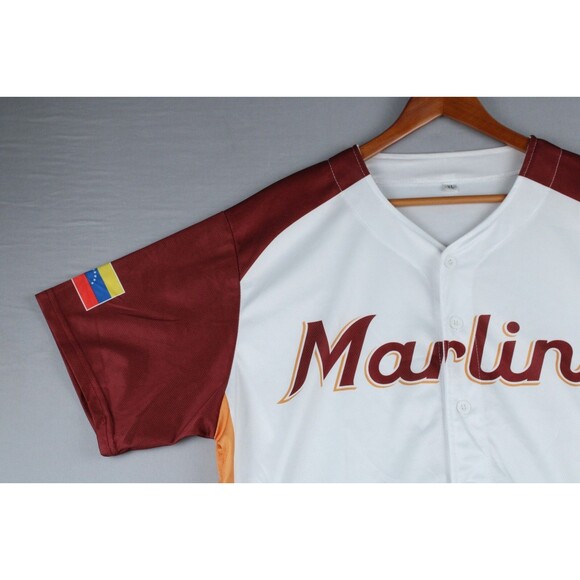 Miami Marlins Venezuela Heritage Celebration Day Jersey MLB Adults XLarge XL - Picture 7 of 12